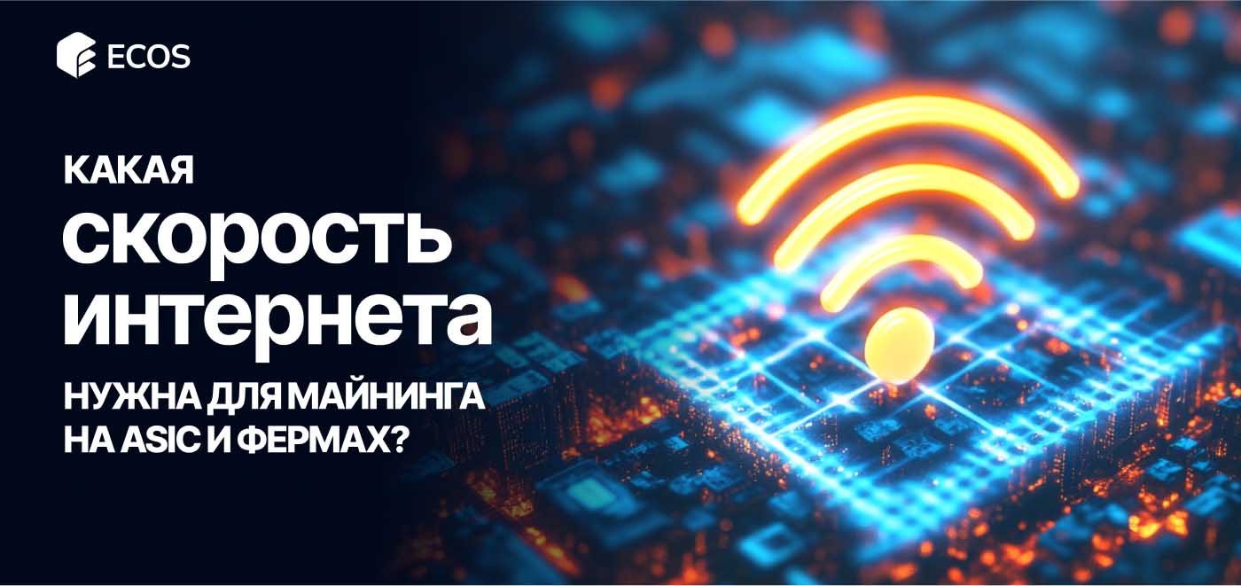 Скорость интернета для майнинга на ASIC и фермах: минимальные требования, пинг и советы по выбору